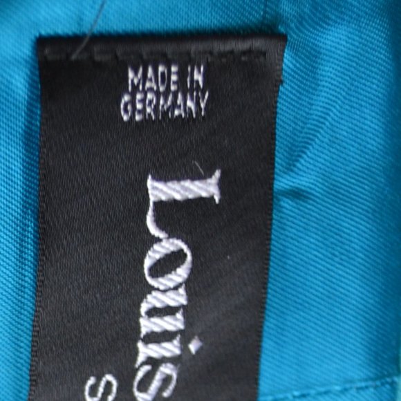 Y2K Vintage 80s Louis Feraud Blazer Linen blend - Picture 6 of 11